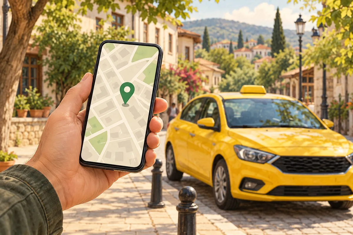 WhatsApp’tan konum göndererek taksi talep etmek